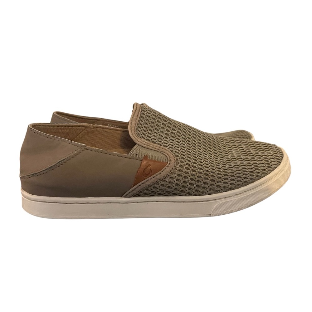 OluKai Women's Tan Slip-On Shoes